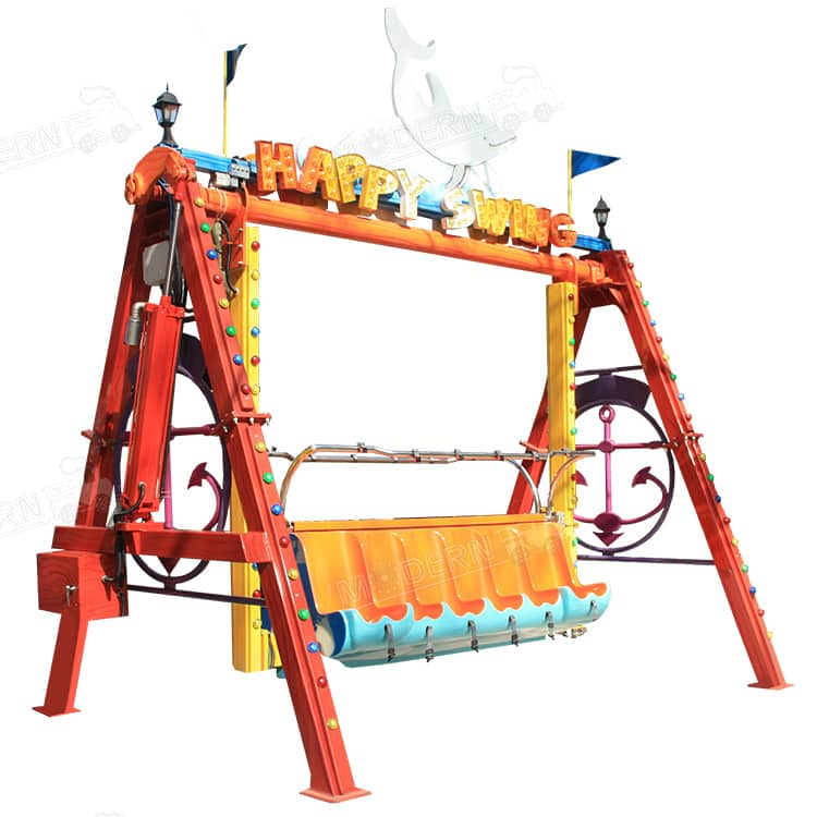 Happy Swing Ride with Trailer