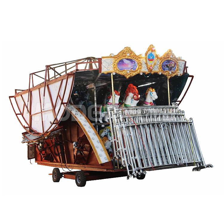 Trailer Carousel Horse Ride