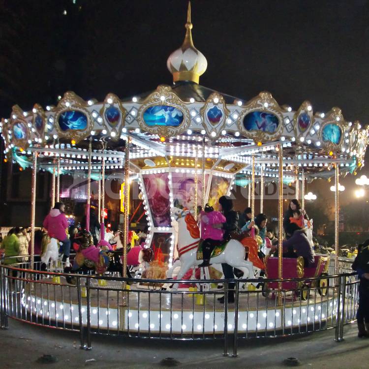 Trailer Carousel Horse Ride