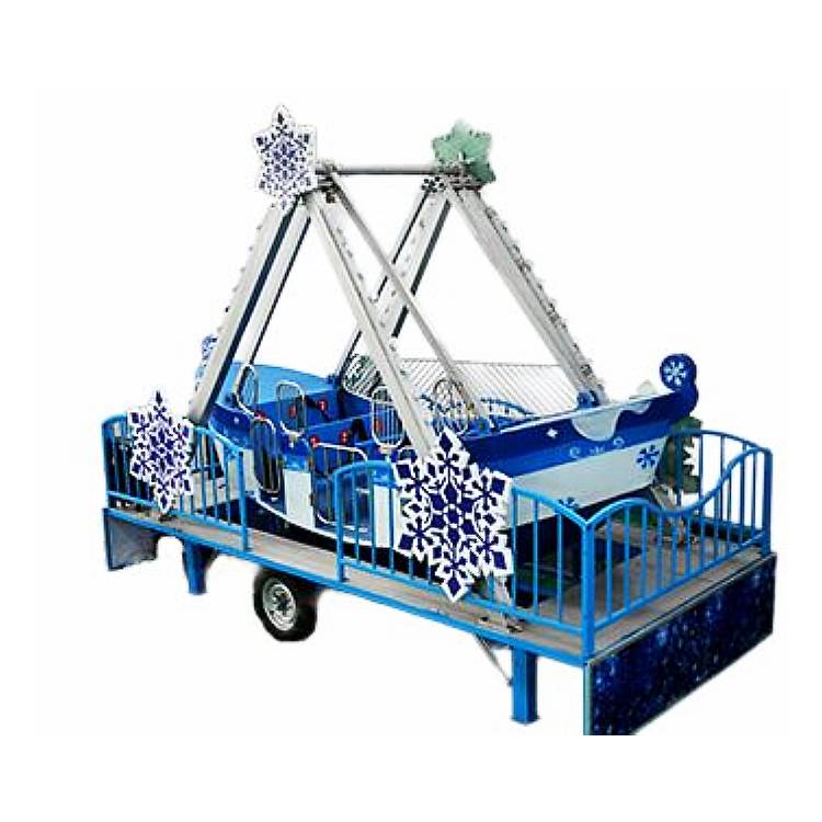 What are the portable amusement rides used in carnivals?